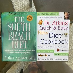The South Beach Diet and Dr Atkins' New Quick & Easy Cook Book